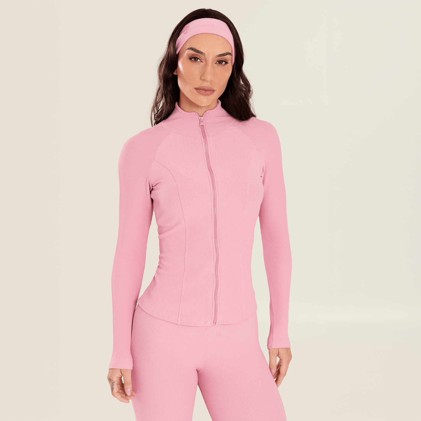 Casaco Canelado Intense Rosa Zerphyr
