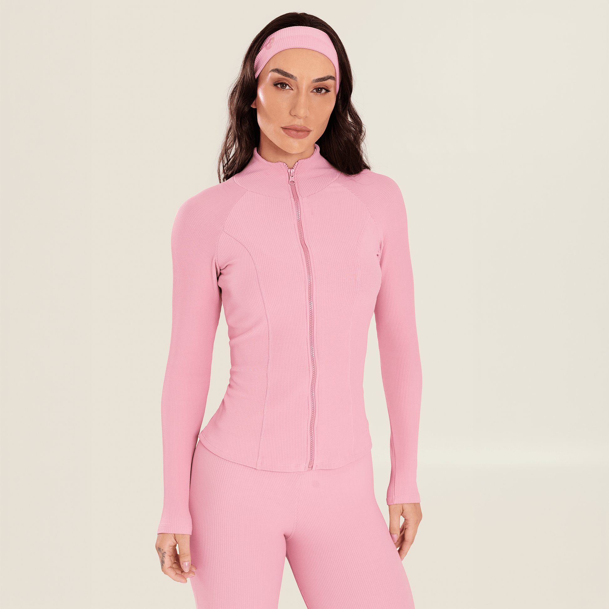 Conjunto Canelado Intense Rosa Zephyr