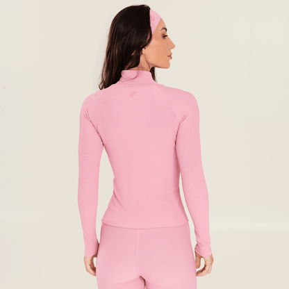Casaco Canelado Intense Rosa Zerphyr