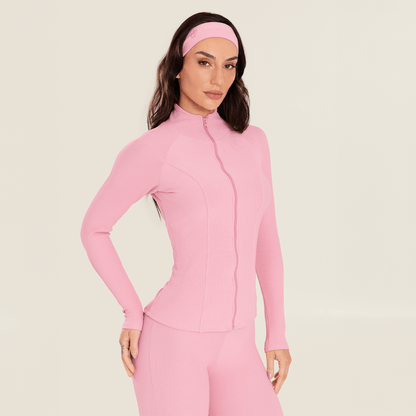 Casaco Canelado Intense Rosa Zerphyr
