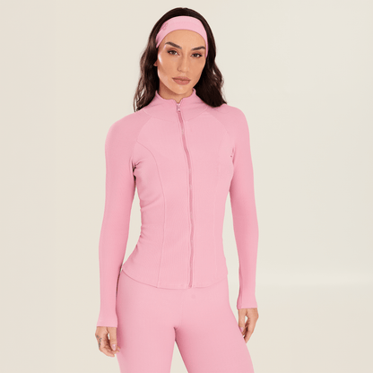 Casaco Canelado Intense Rosa Zerphyr