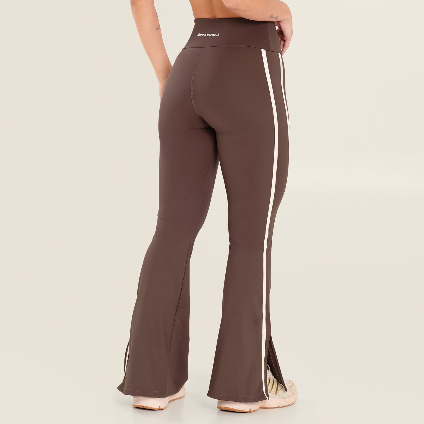 Calça Bailarina Core Marrom Chocolamore Poliamida