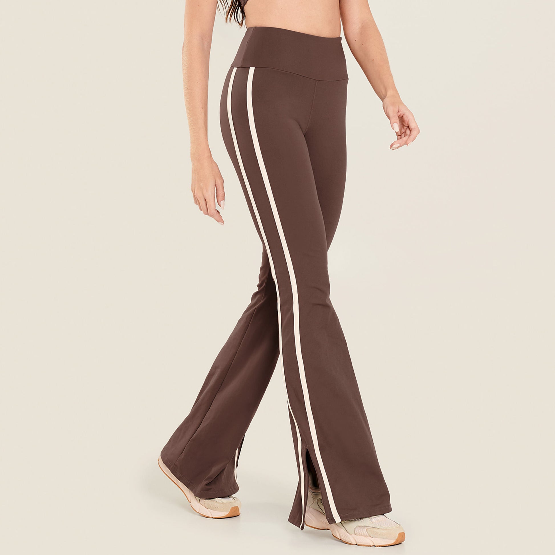 Calça Bailarina Core Marrom Chocolamore Poliamida