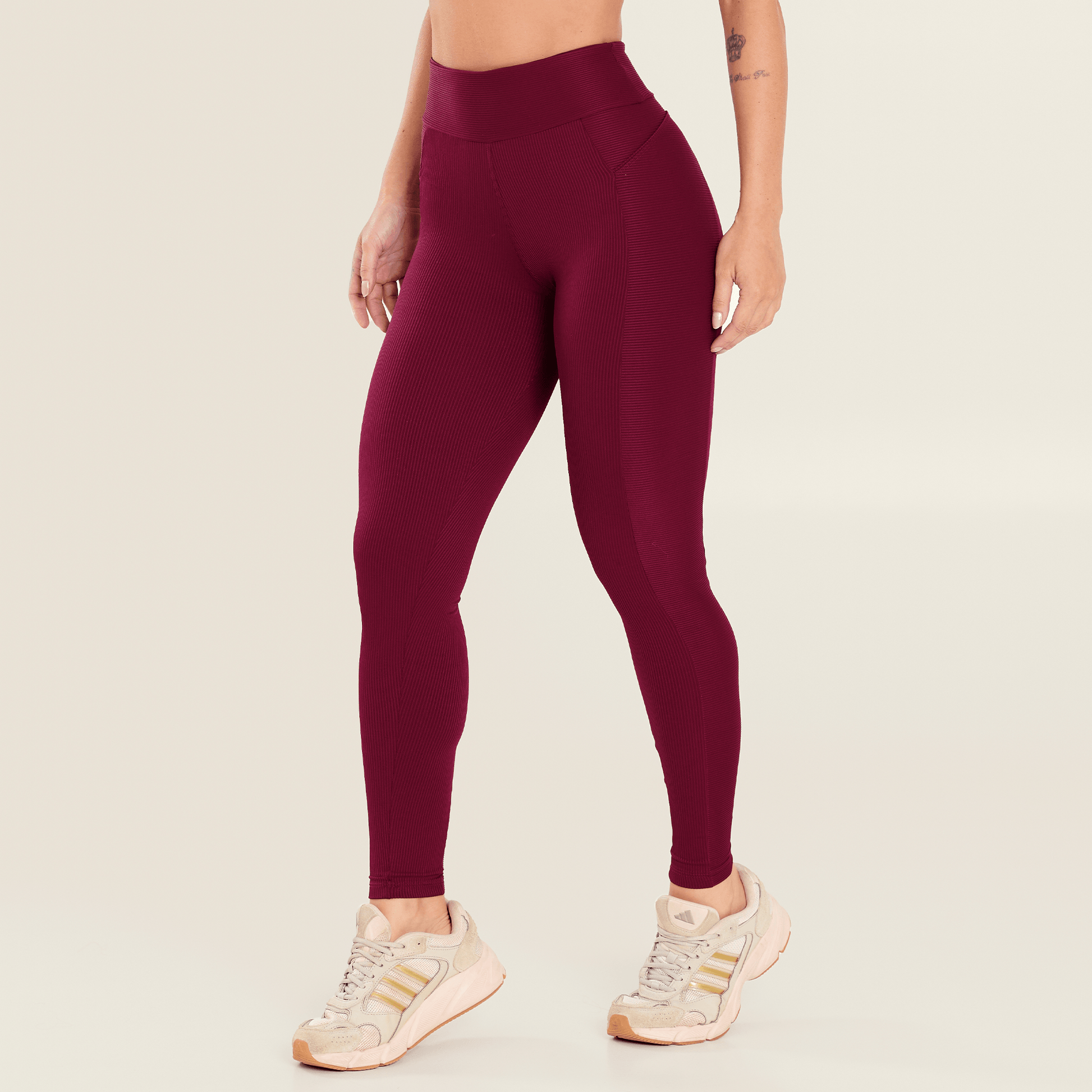 Legging Glam Mulberry Vinho Canelada