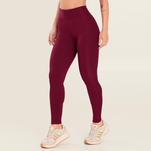 Legging Glam Mulberry Vinho Canelada