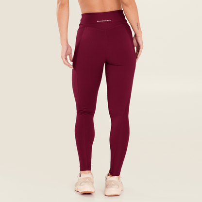 Legging Glam Mulberry Vinho Canelada