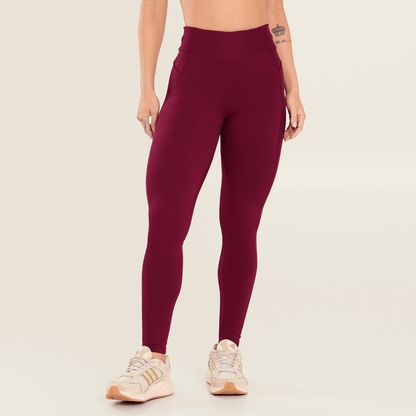 Legging Glam Mulberry Vinho Canelada