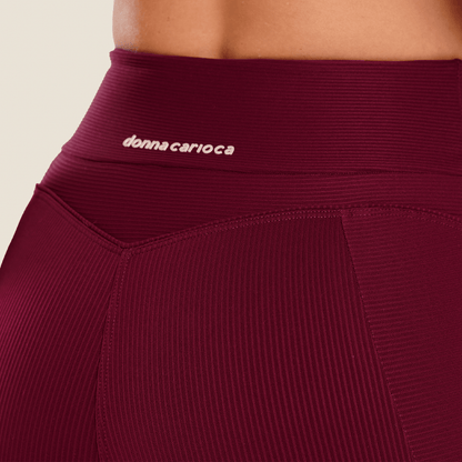 Legging Glam Mulberry Vinho Canelada