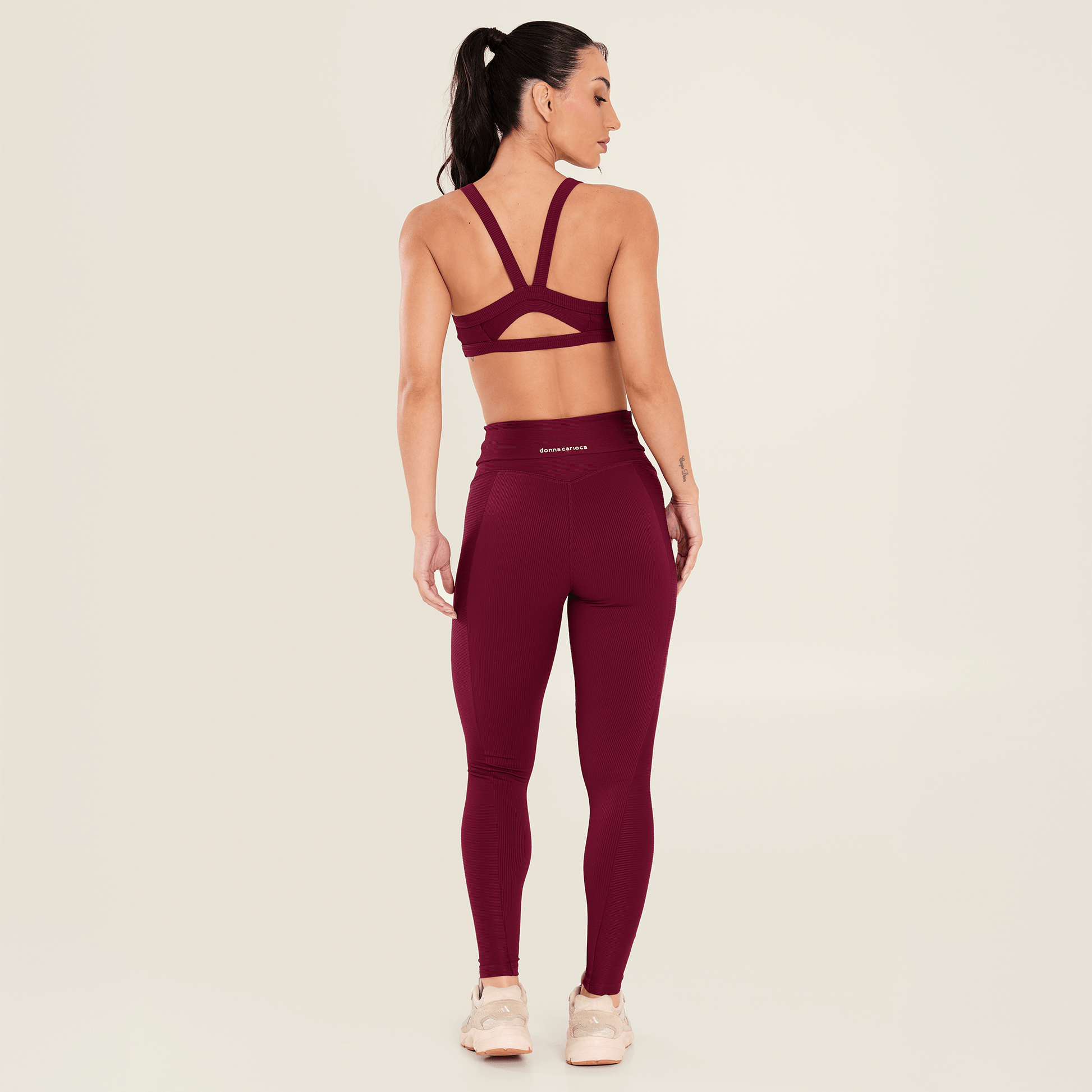 Legging Glam Mulberry Vinho Canelada
