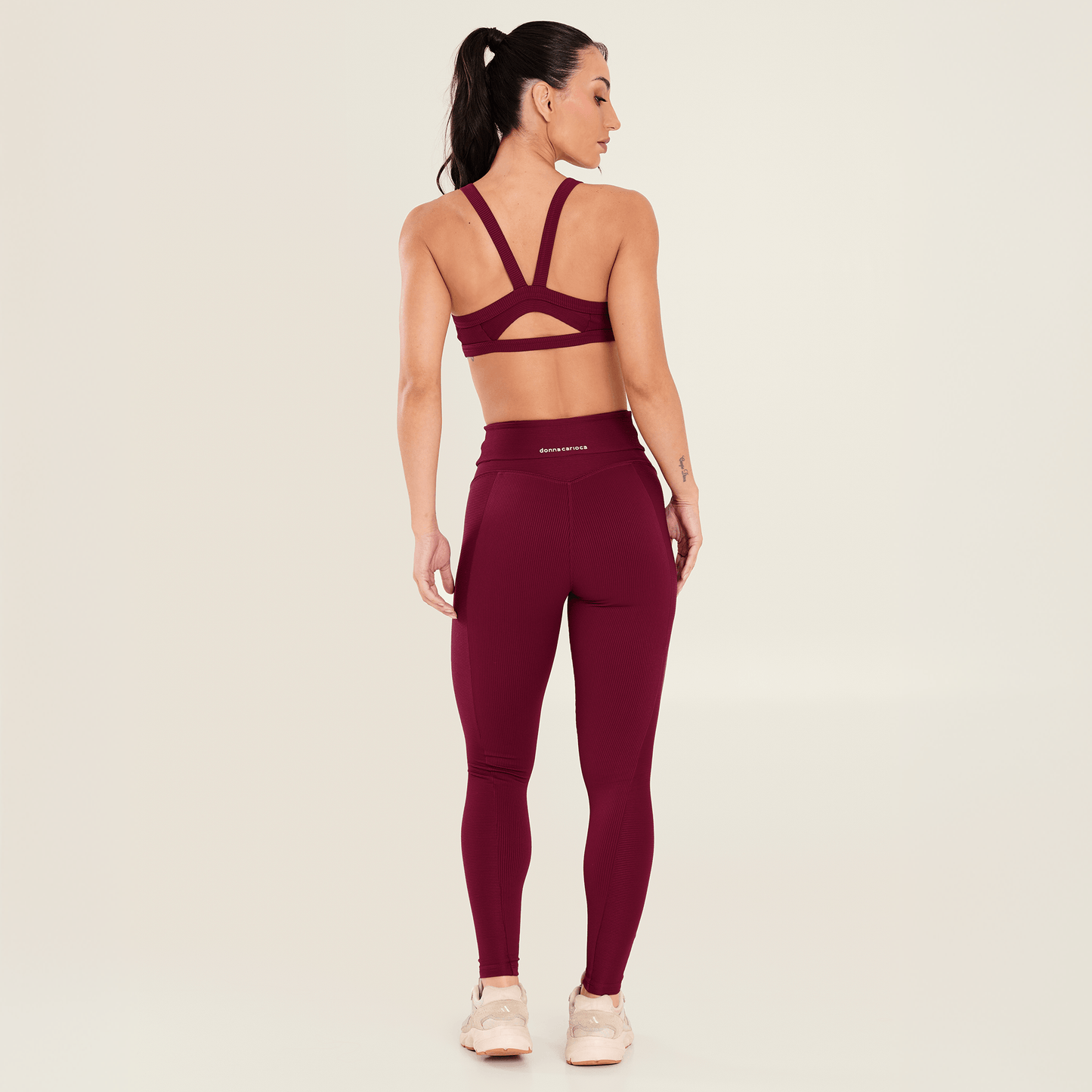 Legging Glam Mulberry Vinho Canelada