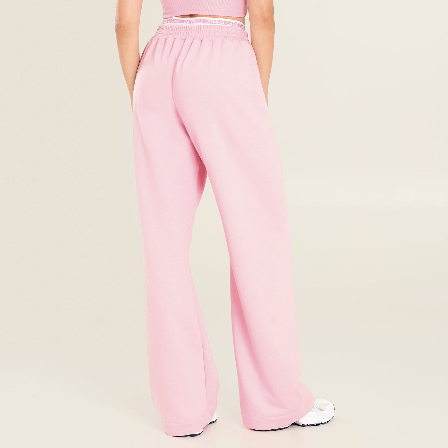 Calça Urban Moletom Rosa Goiás