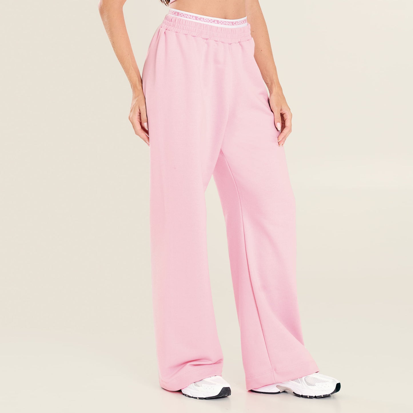Calça Urban Moletom Rosa Goiás