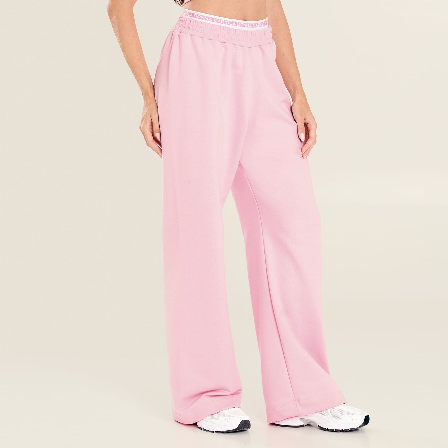 Calça Urban Moletom Rosa Goiás