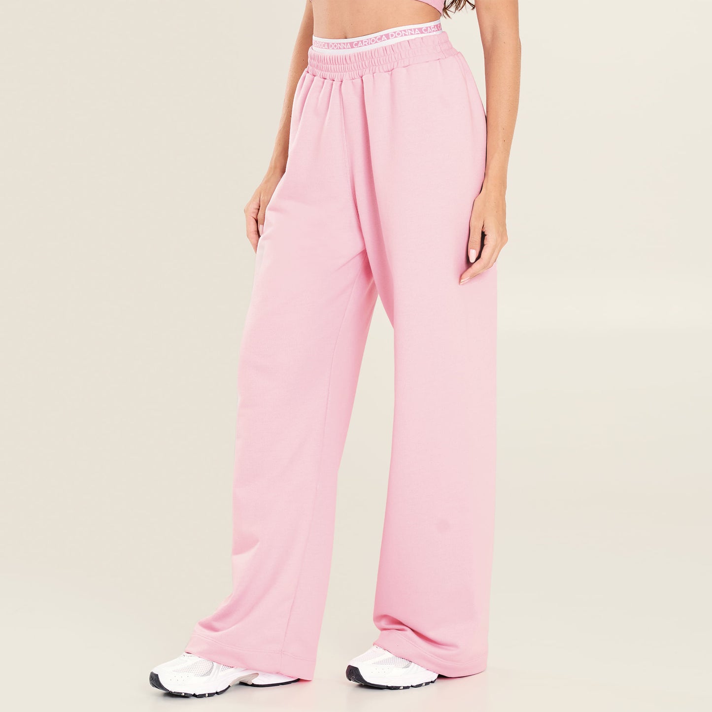 Calça Urban Moletom Rosa Goiás