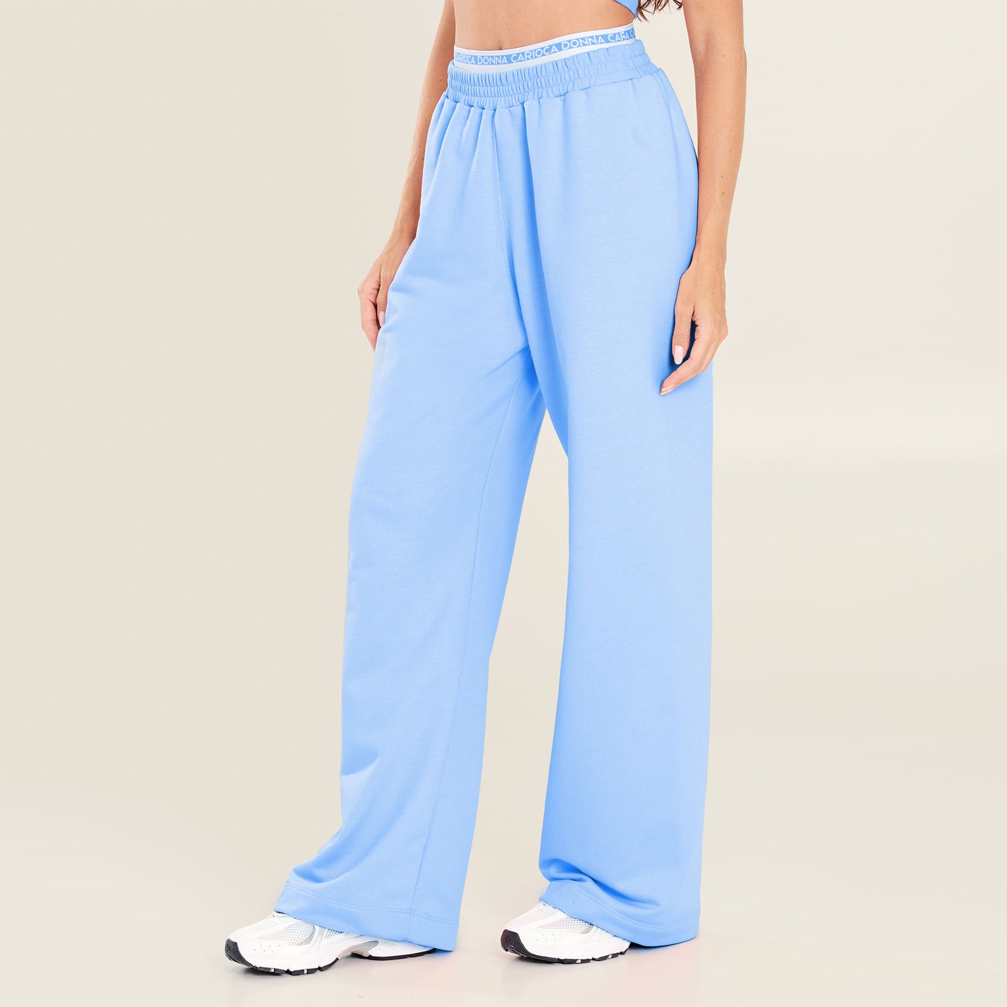 Calça Urban Moletom Azul Debbie