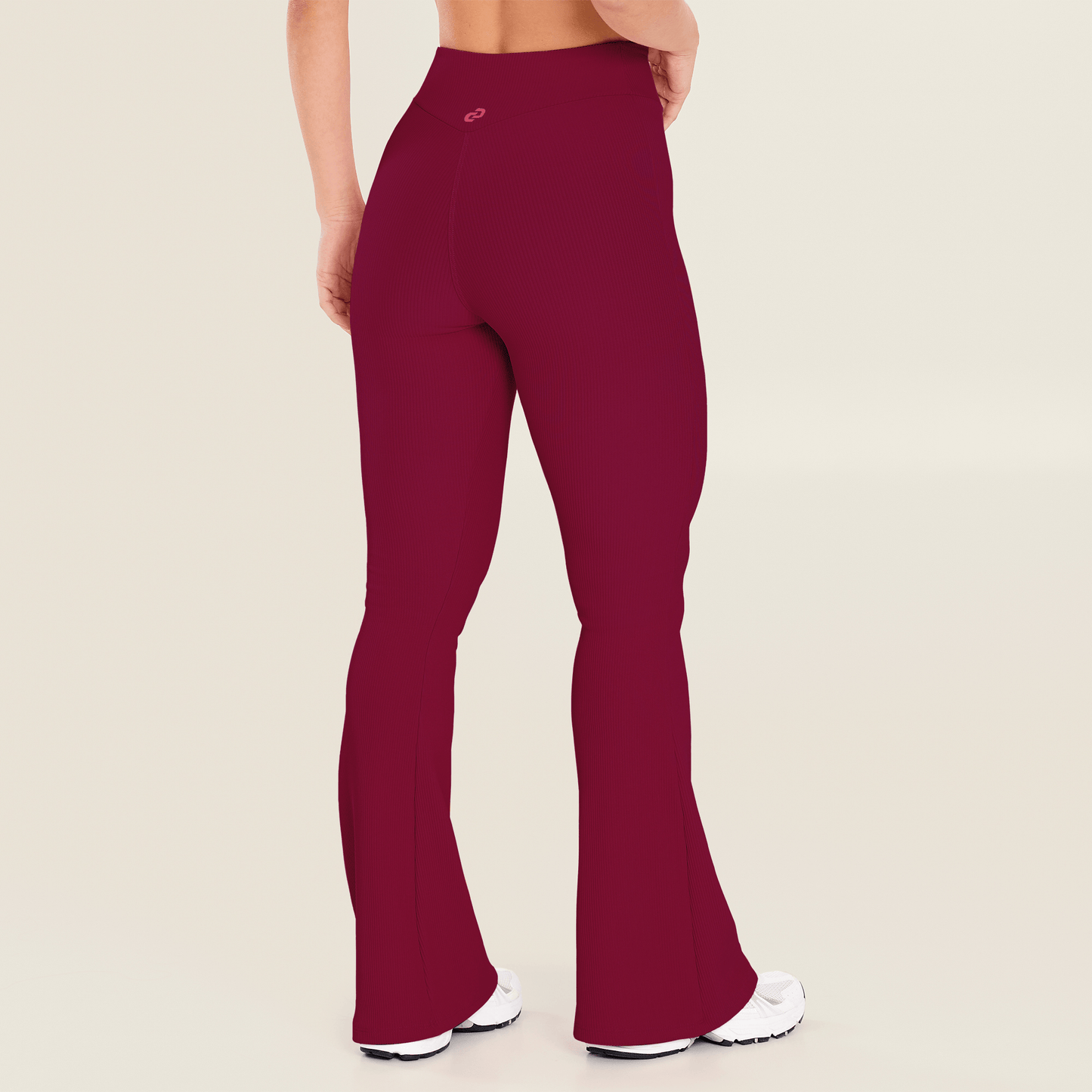 Calça Bailarina Canelada Intense Vinho Red Velvet