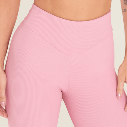 Calça Bailarina Canelada Intense Rosa Zephyr