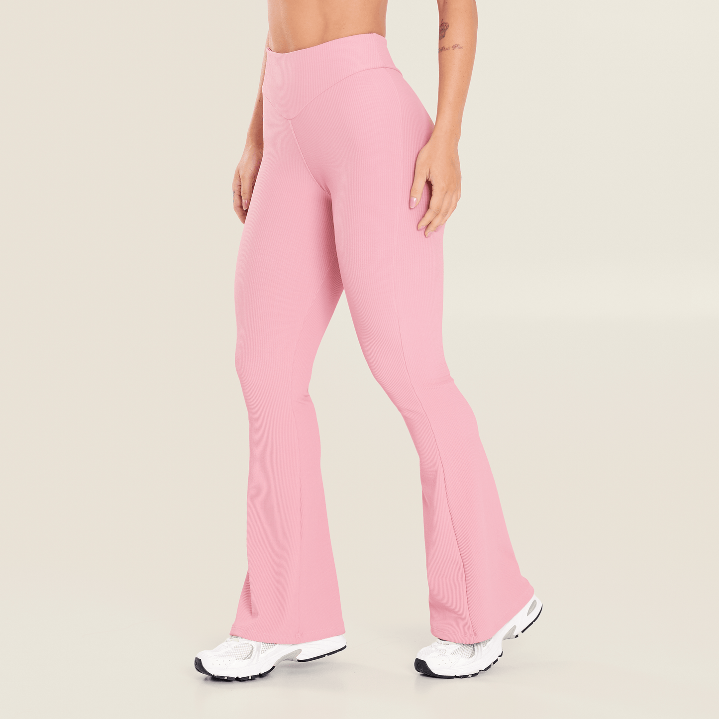 Calça Bailarina Canelada Intense Rosa Zephyr