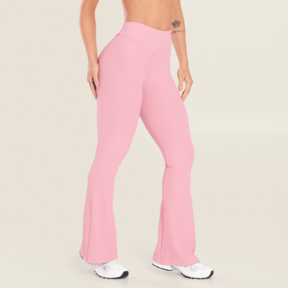 Calça Bailarina Canelada Intense Rosa Zephyr