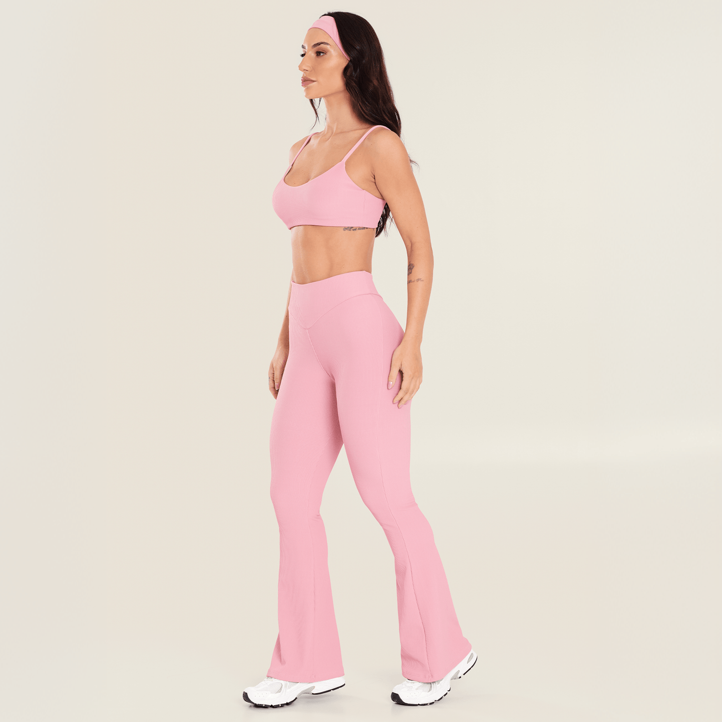 Calça Bailarina Canelada Intense Rosa Zephyr