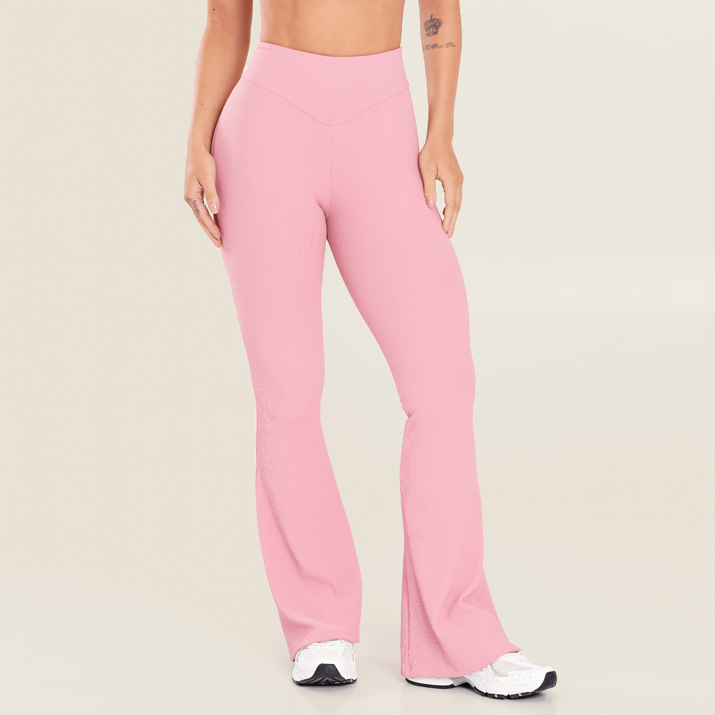 Calça Bailarina Canelada Intense Rosa Zephyr