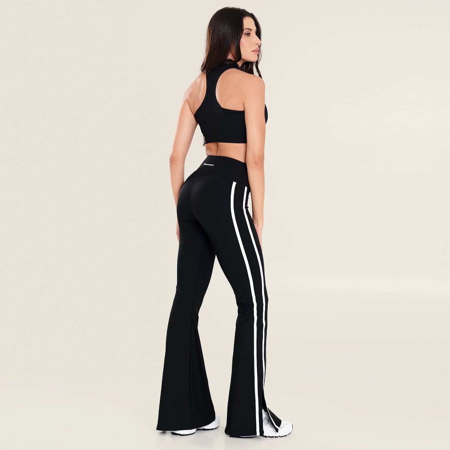Calça Bailarina Core Preta Poliamida