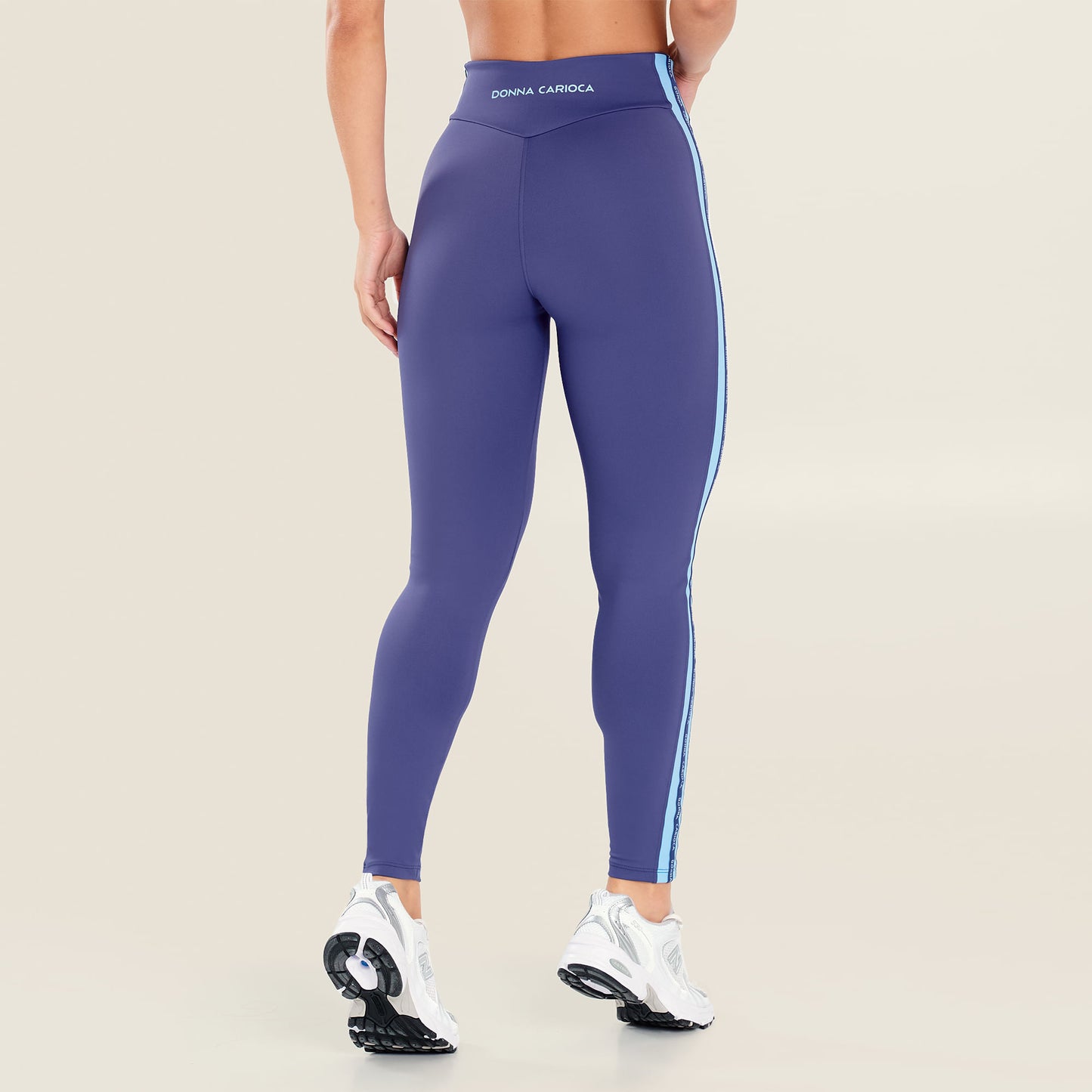 Legging Force Dusk Poliamida Com Estampa Emborrachada