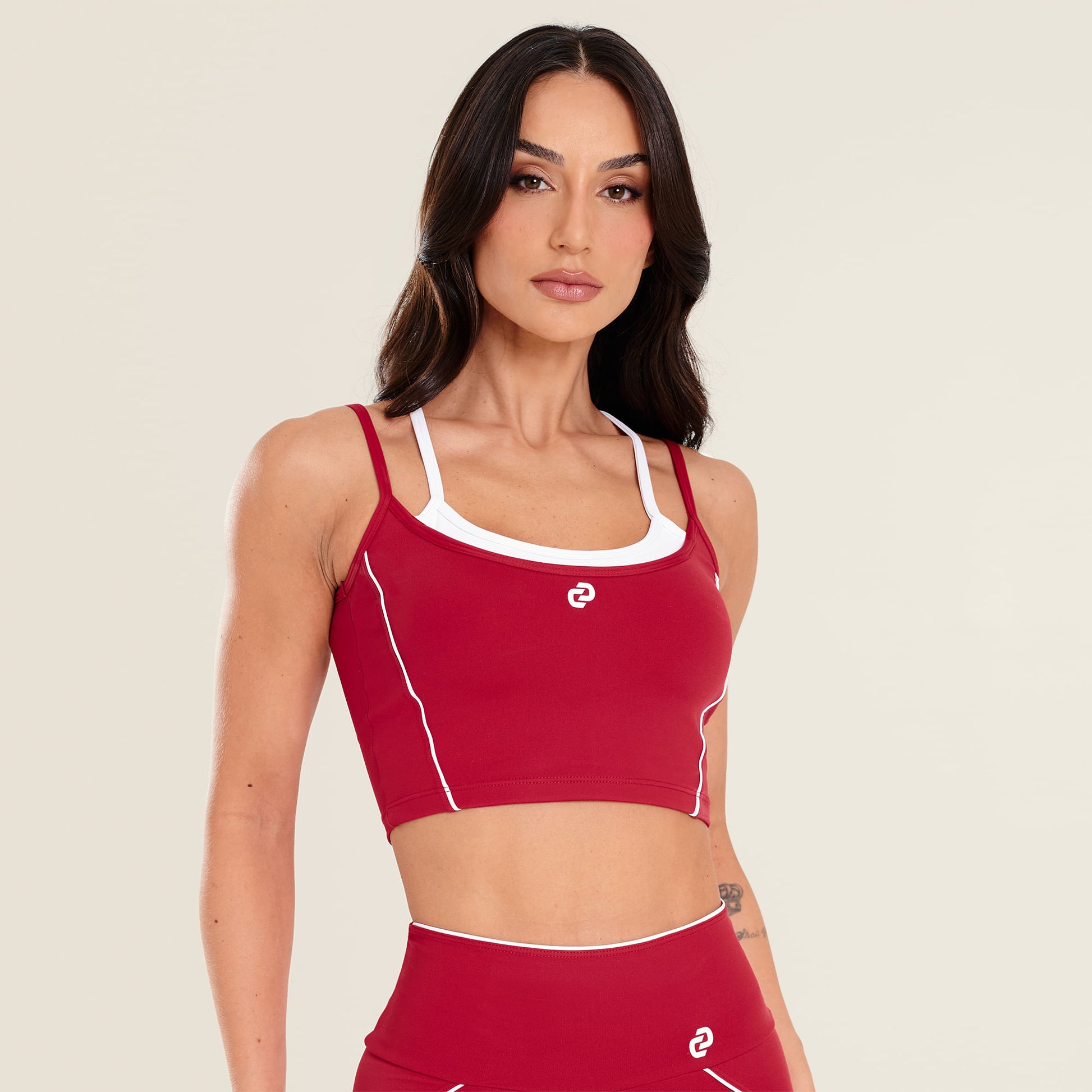Conjunto Artic Vermelho Rubi