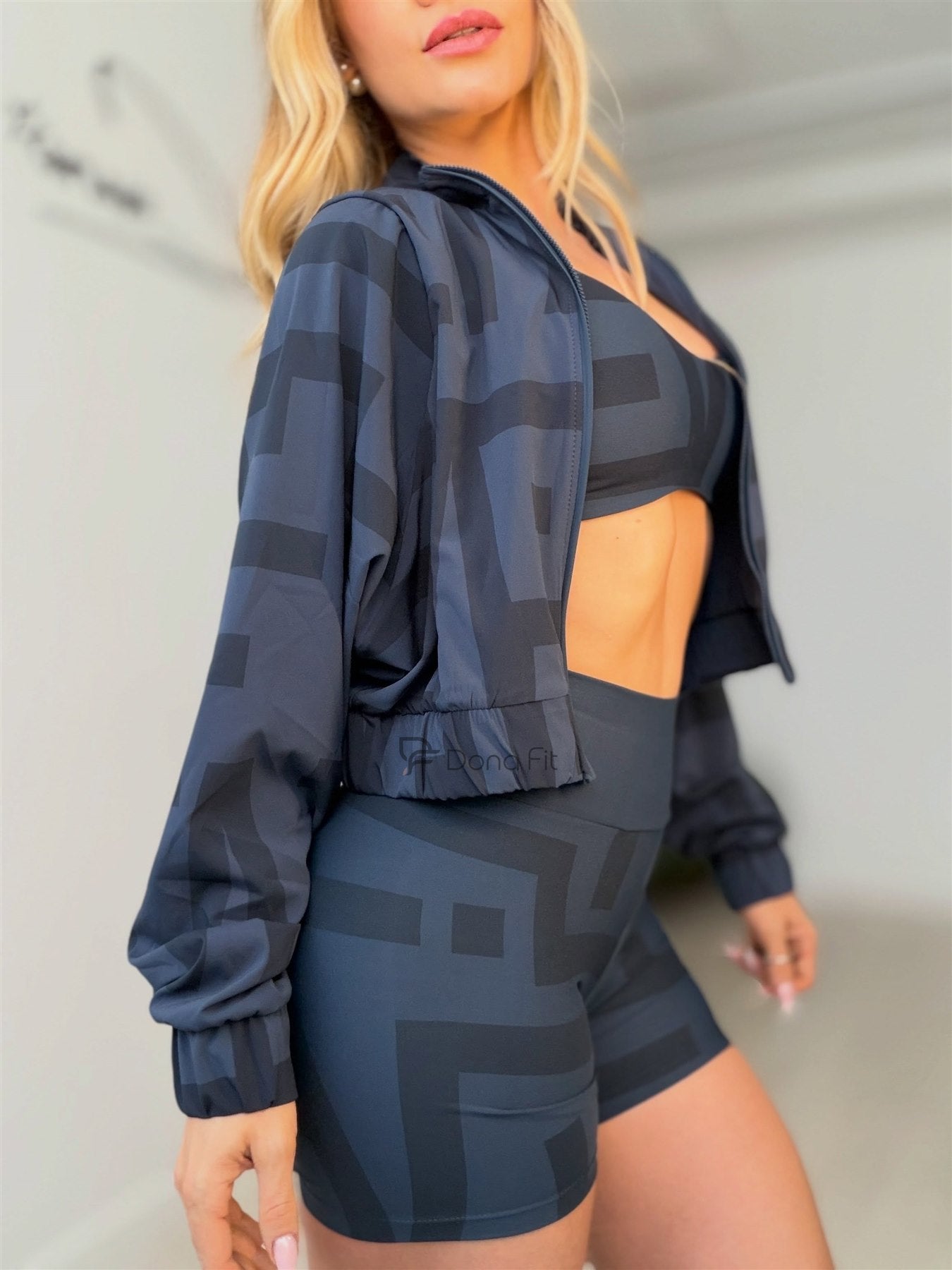 Conjunto Oceano Print Dona Fit