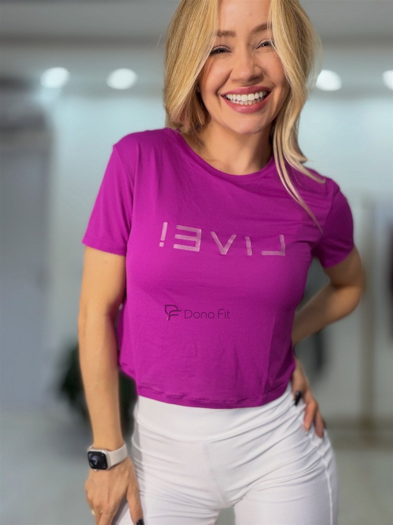 Conjunto Pink Tennis Dona Fit