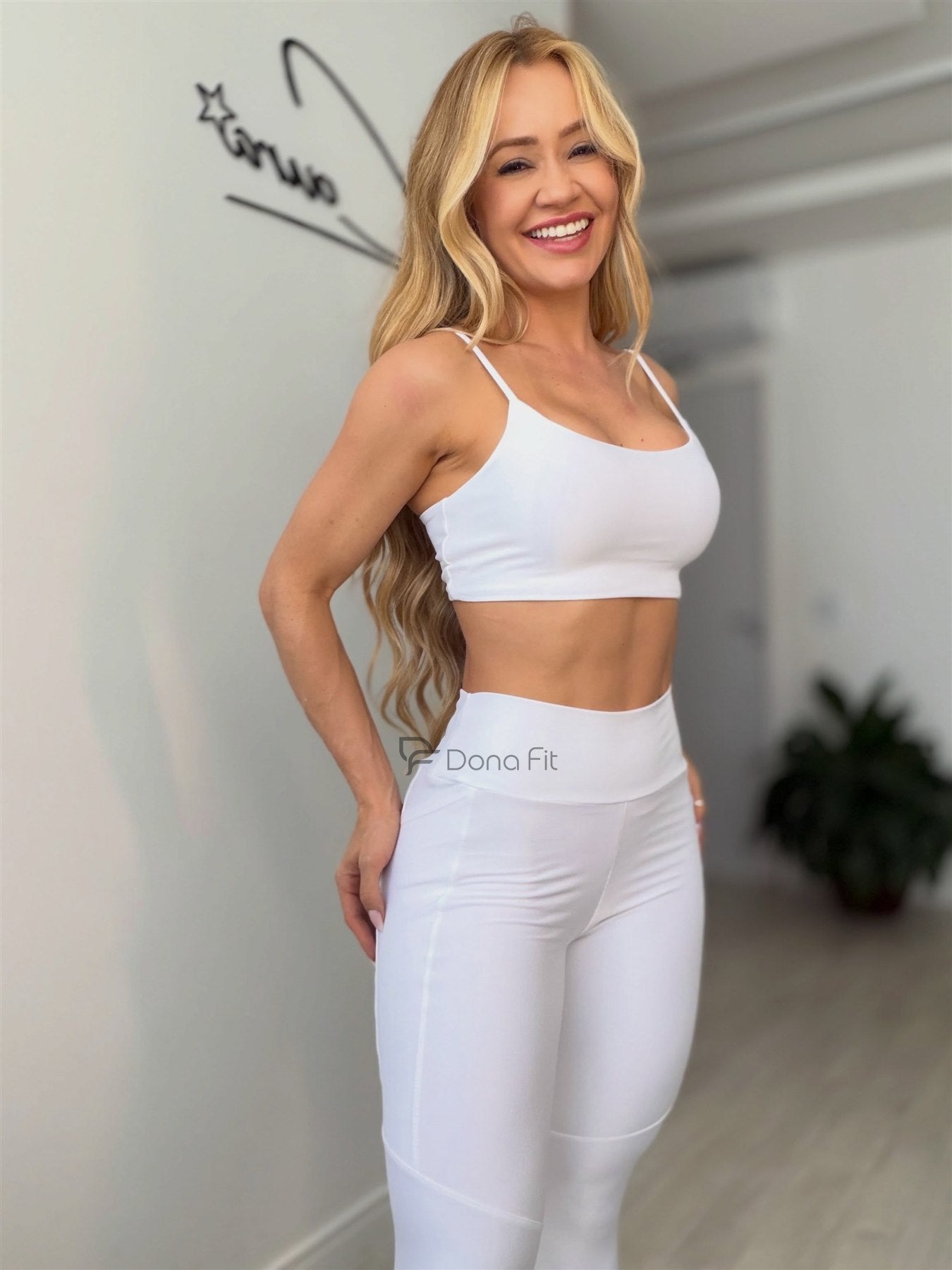 Conjunto Pure Branco Dona Fit